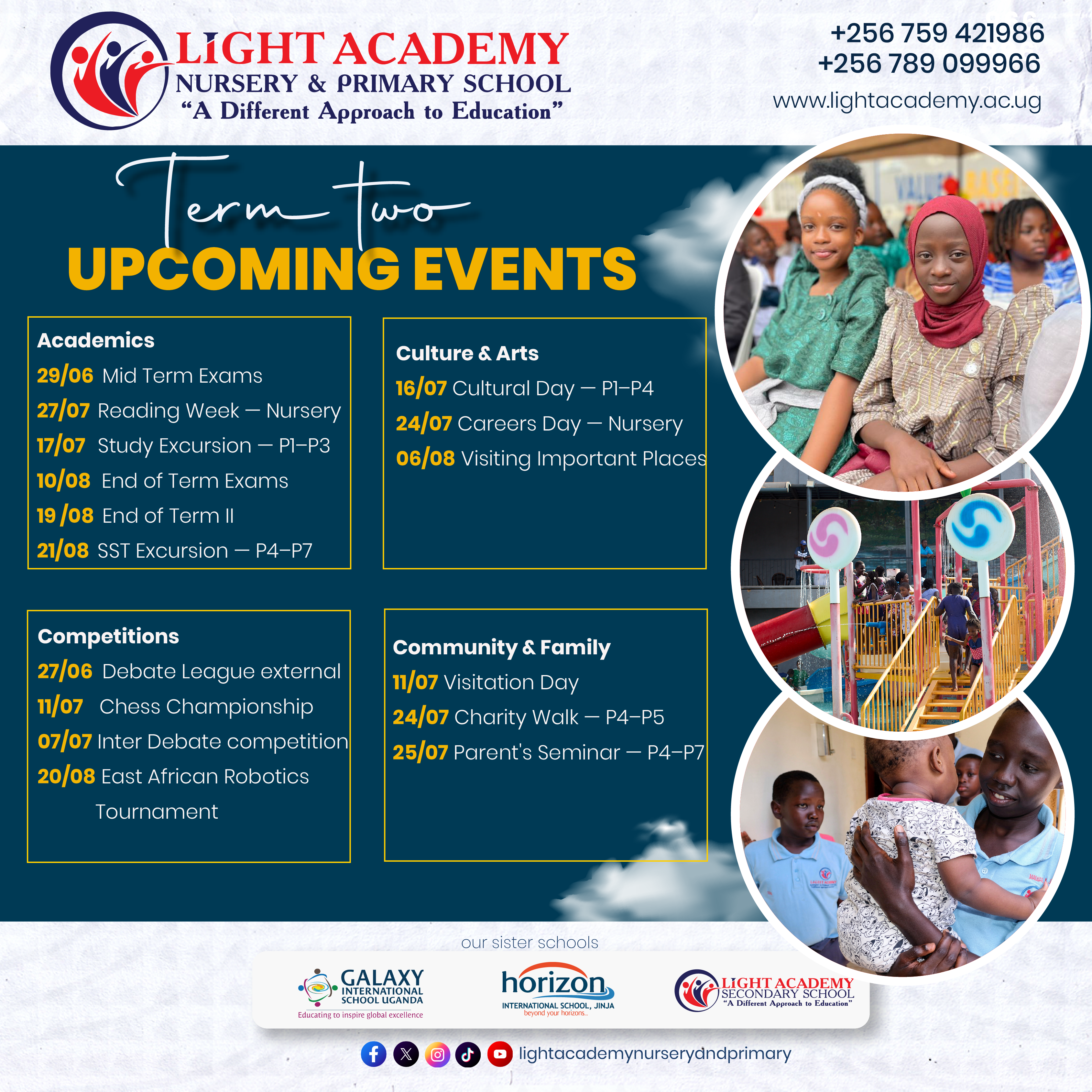 UPCOMING EVENTS