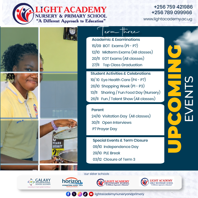 Term III uPCOMING eVENTS